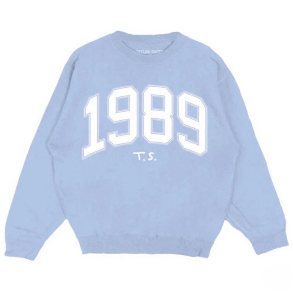 NEW Taylor Swift 1989 Crewneck Sweatshirt - Size Large - Official Merchandise